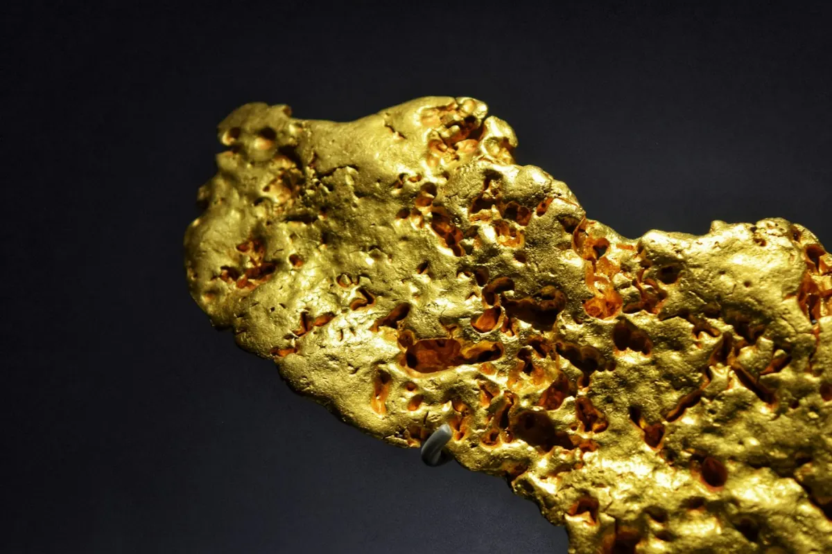 Illustrative rough mineral specimen